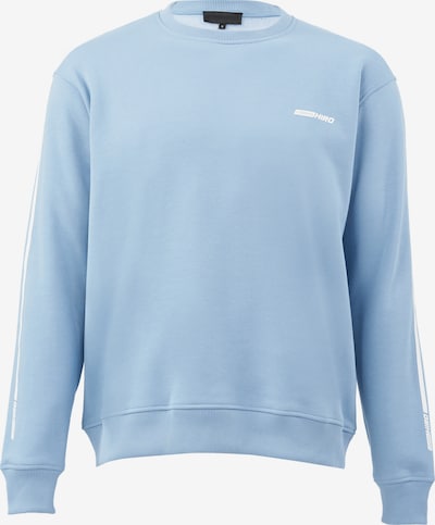 Cørbo Hiro Sweater majica 'Akira' u svijetloplava / bijela, Pregled proizvoda