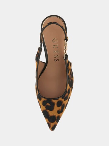 GUESS Slingpumps 'Nassha' in Braun