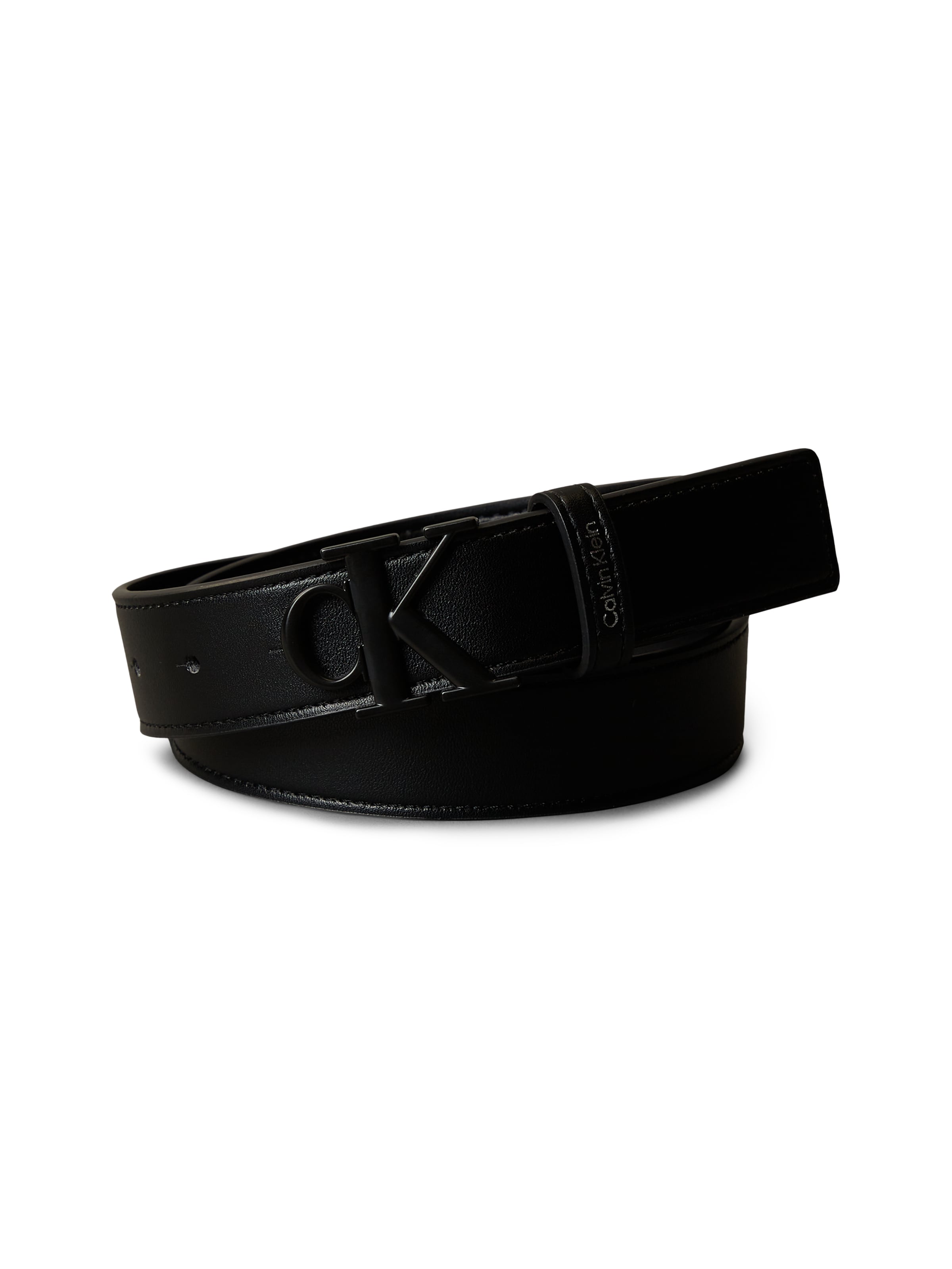 Calvin Klein Jeans Riem in Zwart: voorkant