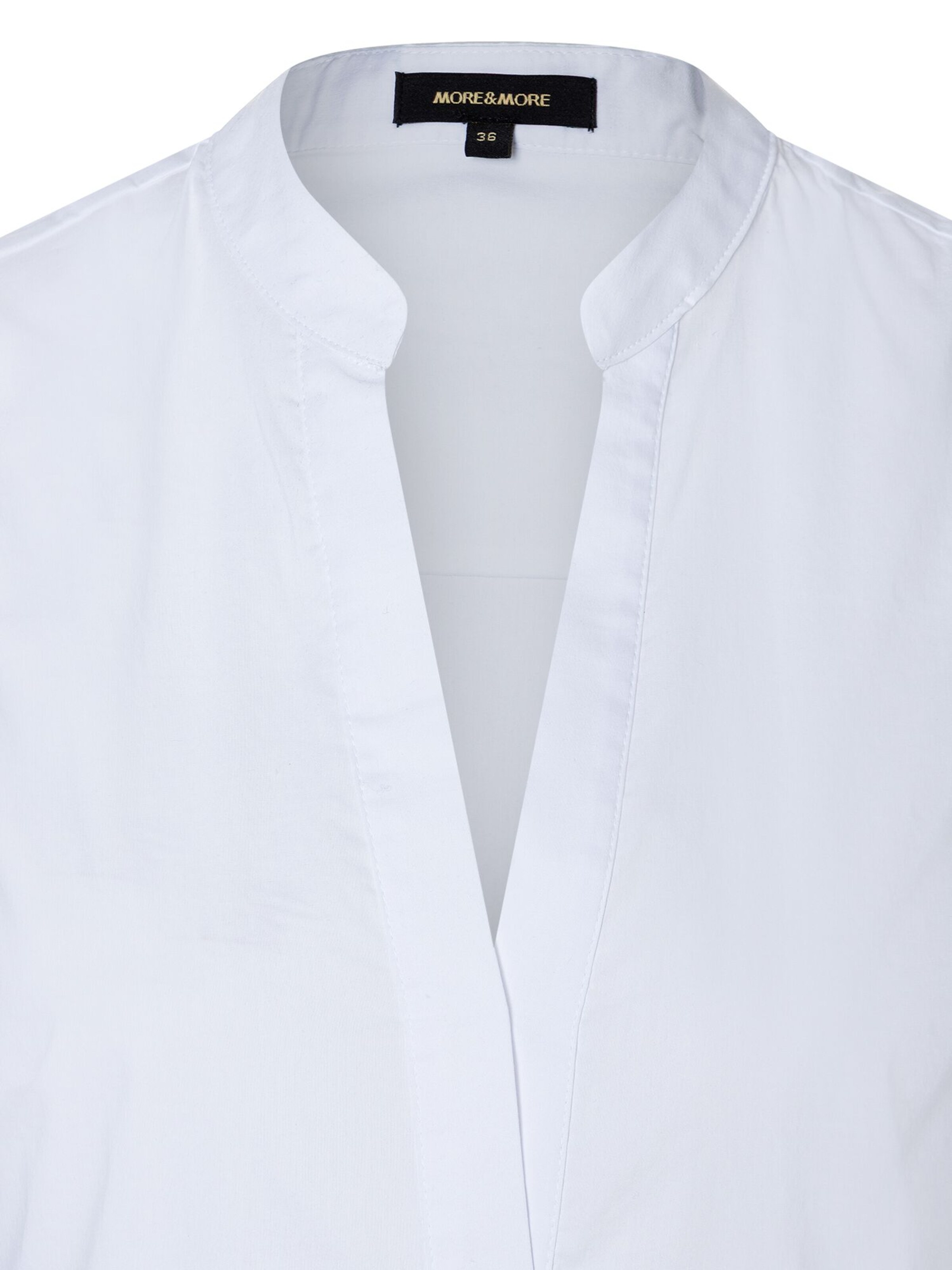 MORE & MORE Bluse i hvid