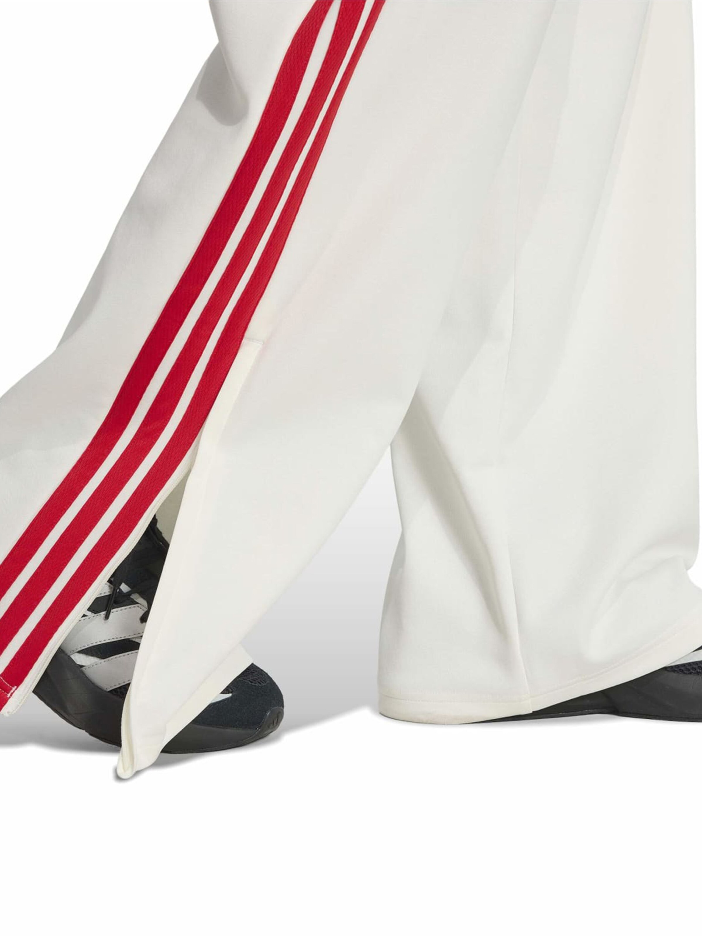 ADIDAS SPORTSWEAR Wide leg Sportbroek 'HER' in Wit