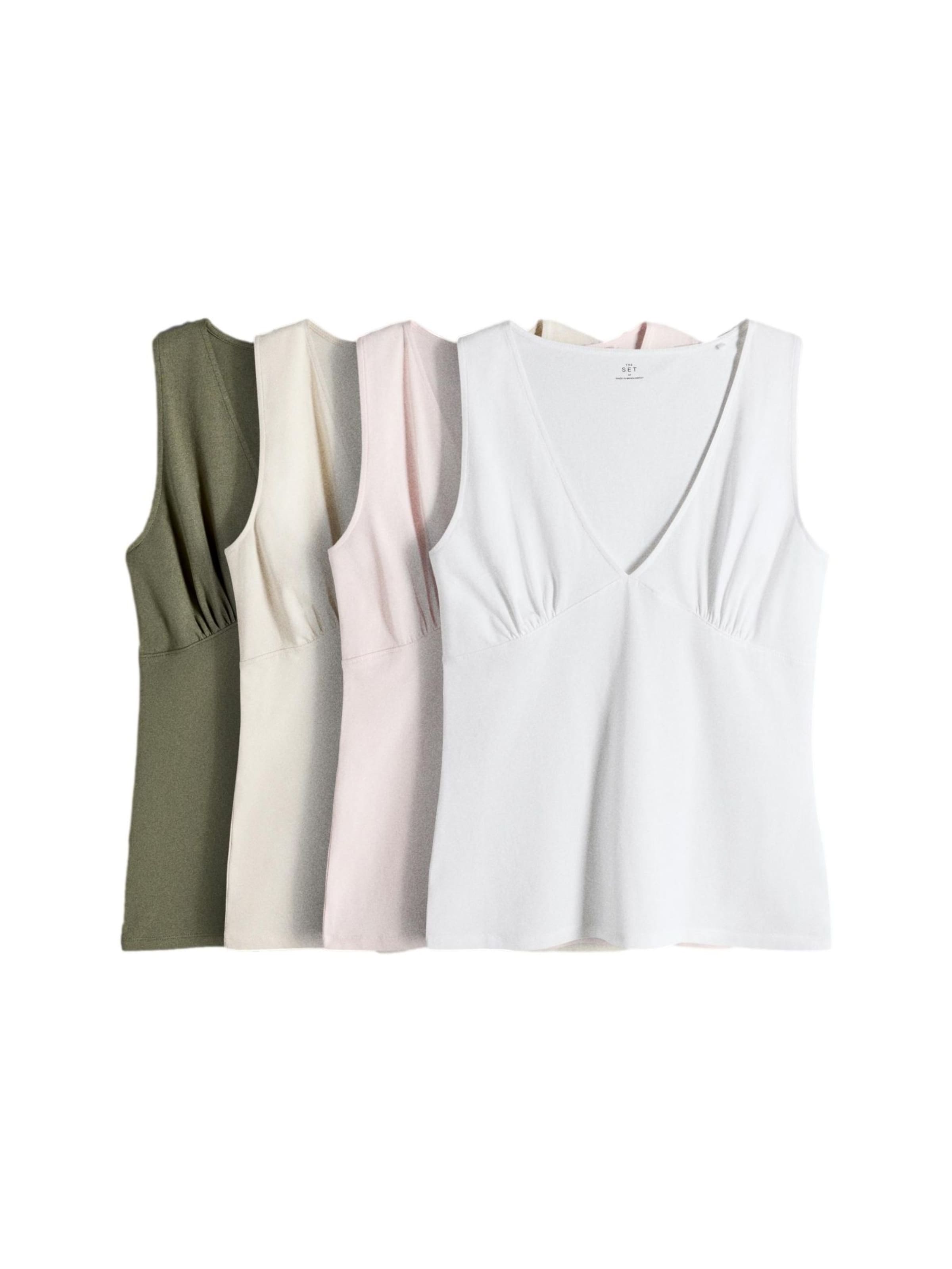 The Set Τοπ σε μπλε: μπροστά