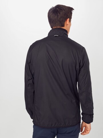 JACK WOLFSKIN - Chaqueta de montaña 'JWP Wind' en negro