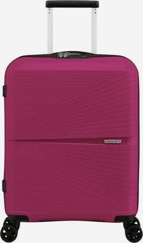American Tourister Trolley 'Airconic Spinner 55' in Roze: voorkant