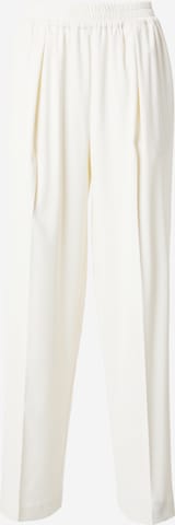 Samsøe Samsøe - Loosefit Pantalón de pinzas 'JULIA' en beige: frente