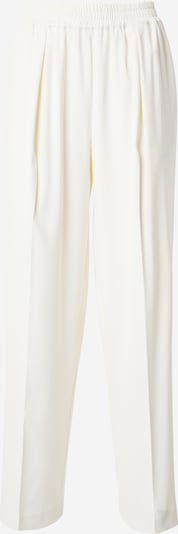 Samsøe Samsøe Pantalon à plis 'JULIA' en ivoire, Vue avec produit