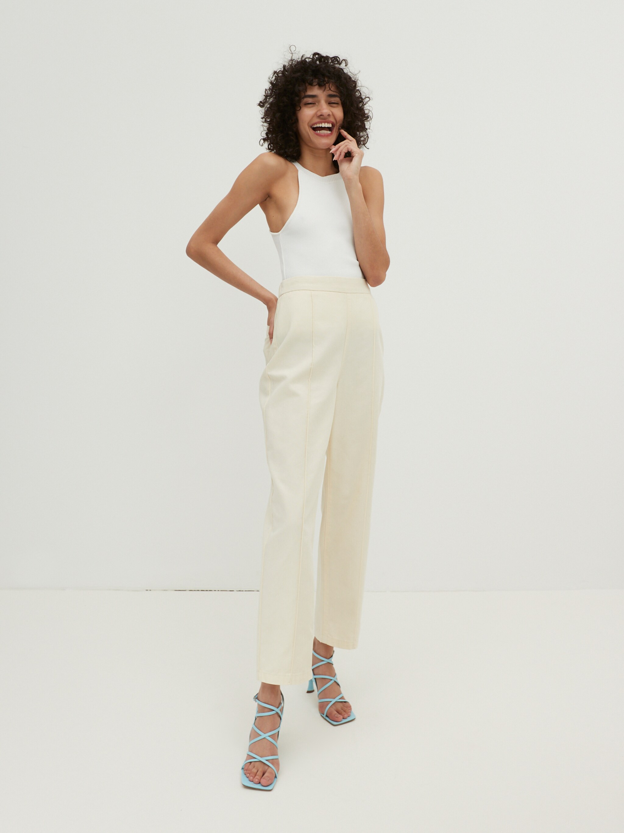 EDITED Productos Top 'Daline' offwhite