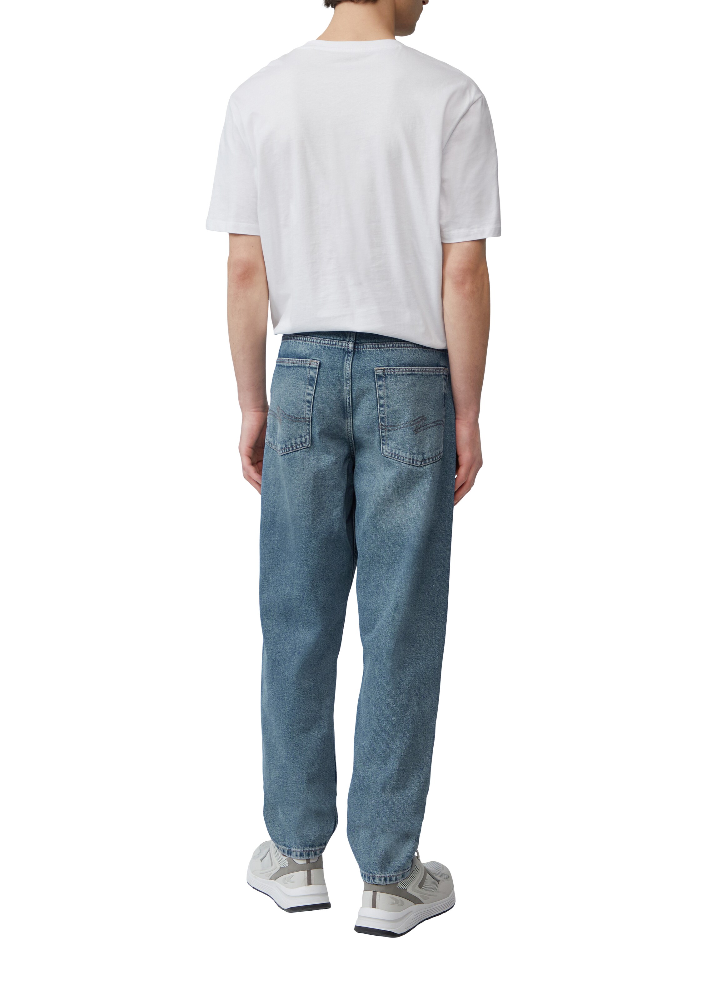 QS Tapered Jeans 'Devon' in Blauw