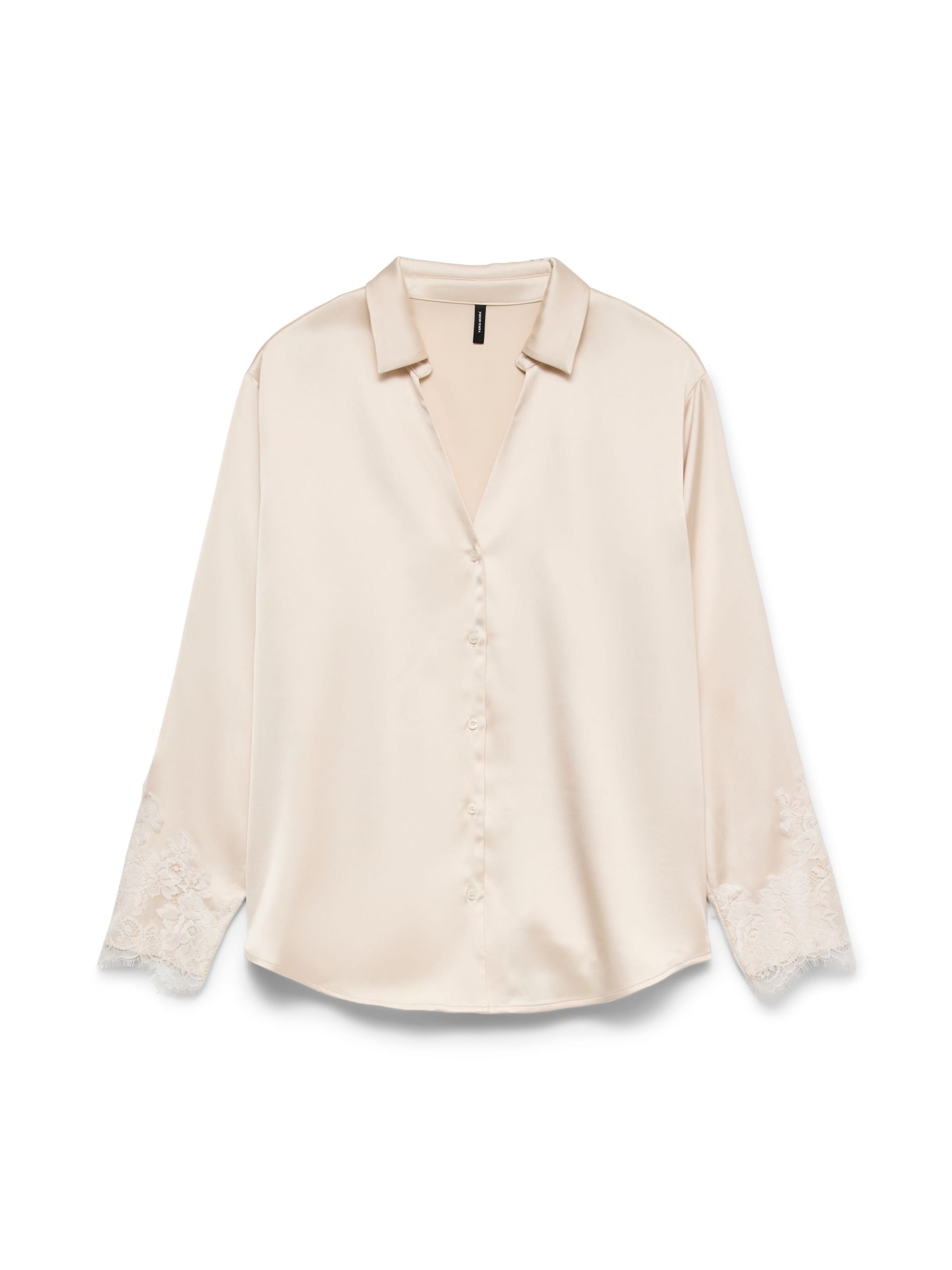 VERO MODA - Blusa 'VMRose' en beige: frente