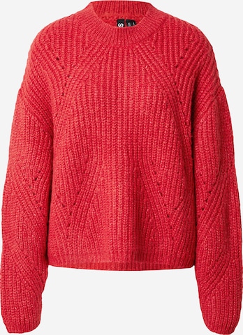 Pull-over 'OBINA' PIECES en rouge : devant