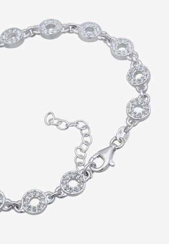 ELLI PREMIUM Bracelet 'Kreis' in Silver