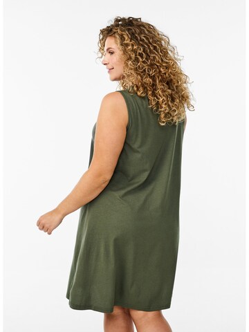 Abito estivo 'Vevelyn' di Zizzi in verde