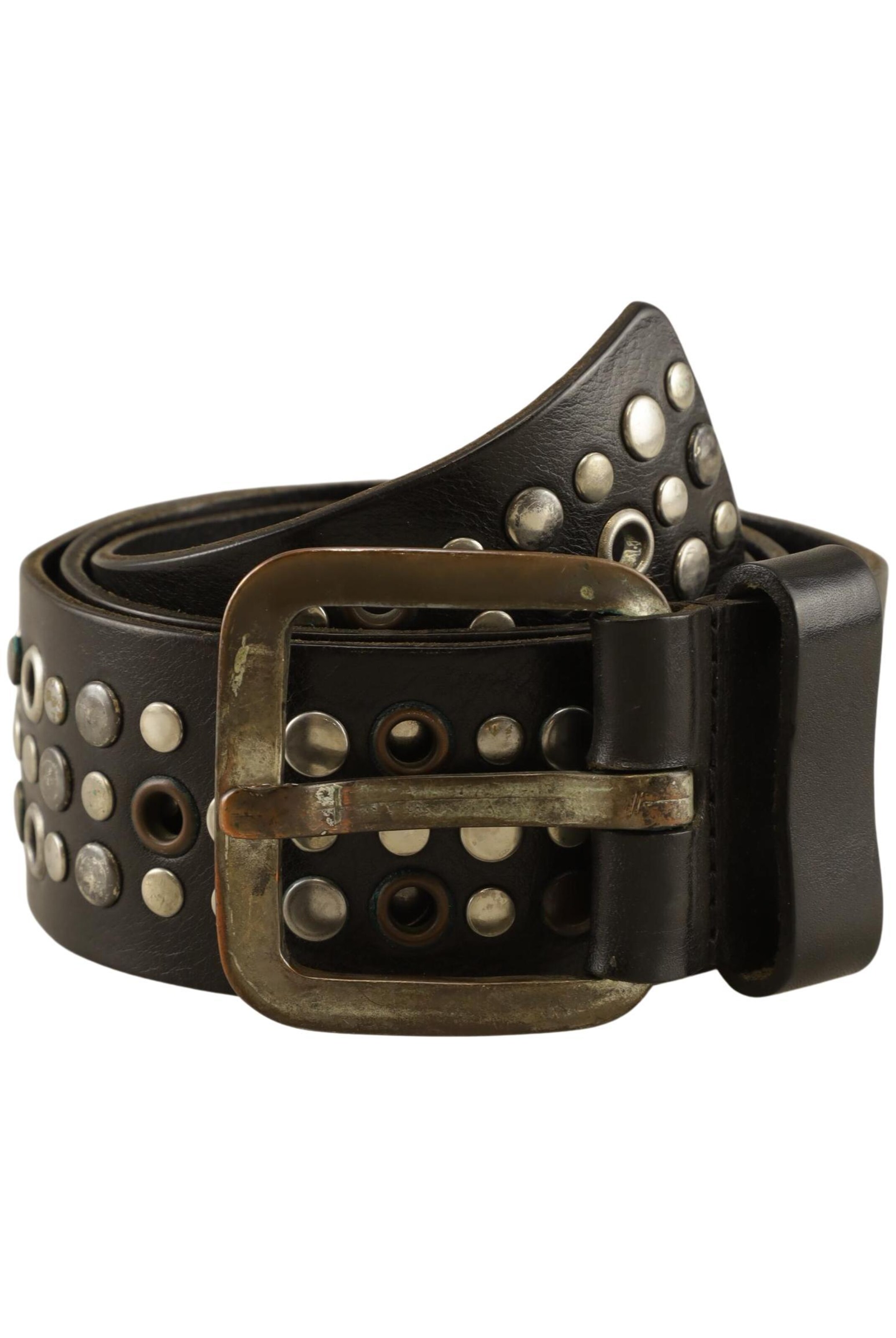 Petrol Industries Belt & Suspenders in One size in Brown: front