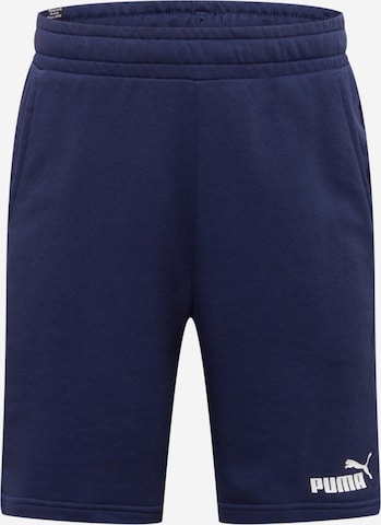 regular Pantaloni sportivi di PUMA in blu: frontale