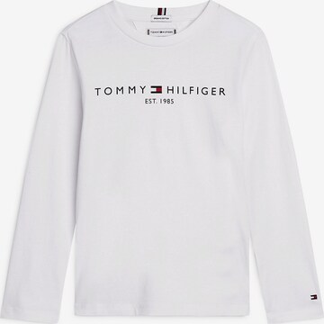 Maglietta 'Essential' di TOMMY HILFIGER in bianco: frontale