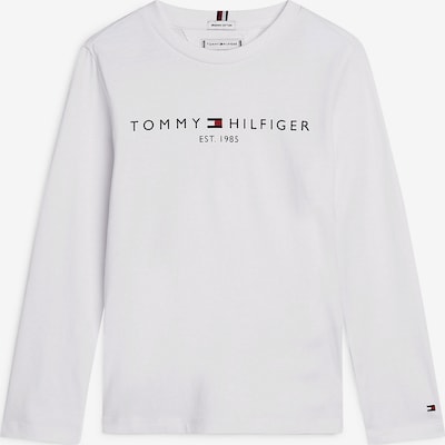 TOMMY HILFIGER Shirt 'Essential' in de kleur Donkerblauw / Rood / Wit, Productweergave