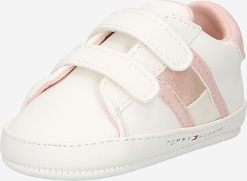 TOMMY HILFIGER First-Step Shoes in White: front