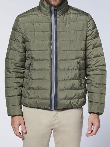 Polo Sylt Between-Season Jacket in Green: front