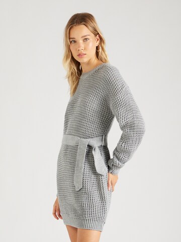Femme Luxe Knit dress 'IQRA' in Grey: front
