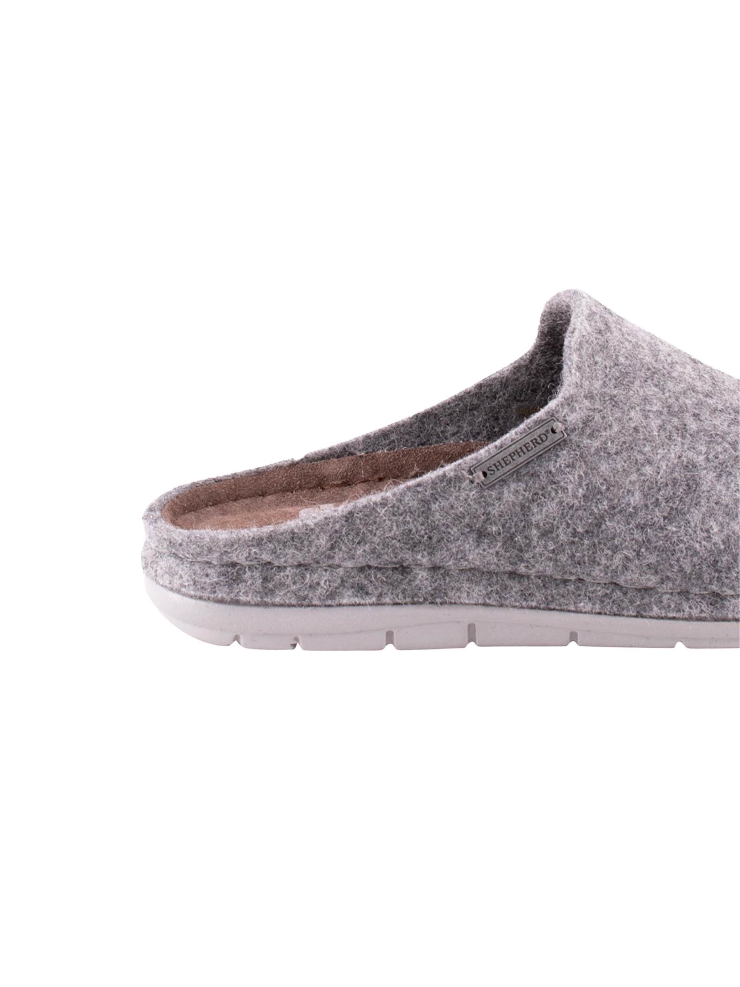 SHEPHERD Slippers 'Annsofie' in Grey