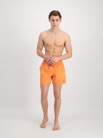 Shorts de bain ALPHA INDUSTRIES en orange