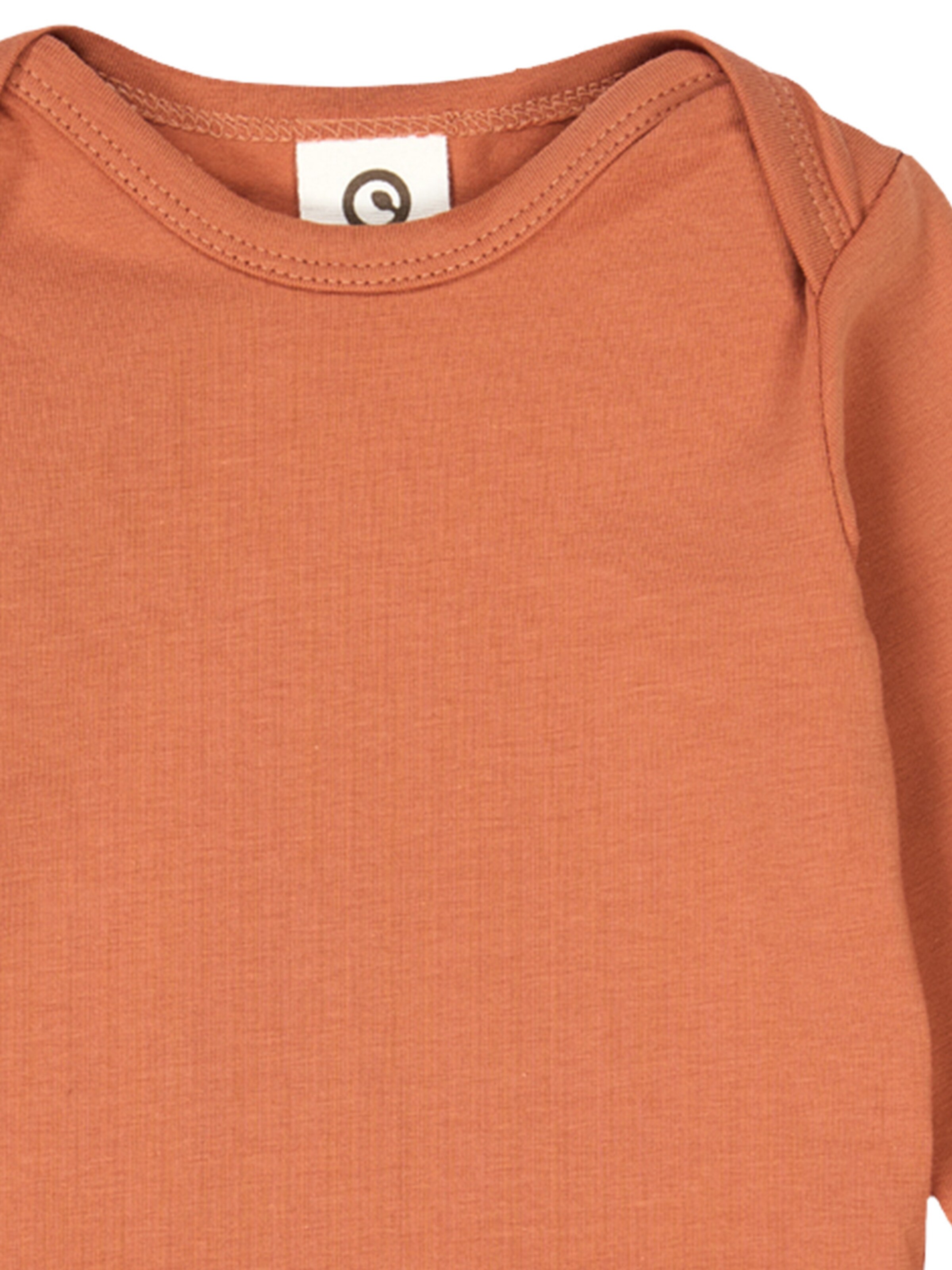 Barboteuse / body Müsli by GREEN COTTON en orange