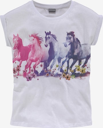 Kidsworld Shirt in Weiß: predná strana