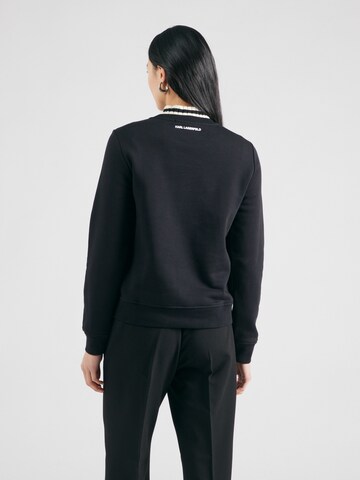 Sweat-shirt 'IKON' Karl Lagerfeld en noir