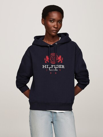 TOMMY HILFIGER Sweatshirt in Blauw: voorkant