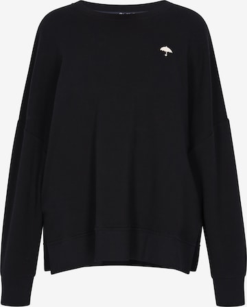 juoda Schmuddelwedda Megztinis be užsegimo: priekis