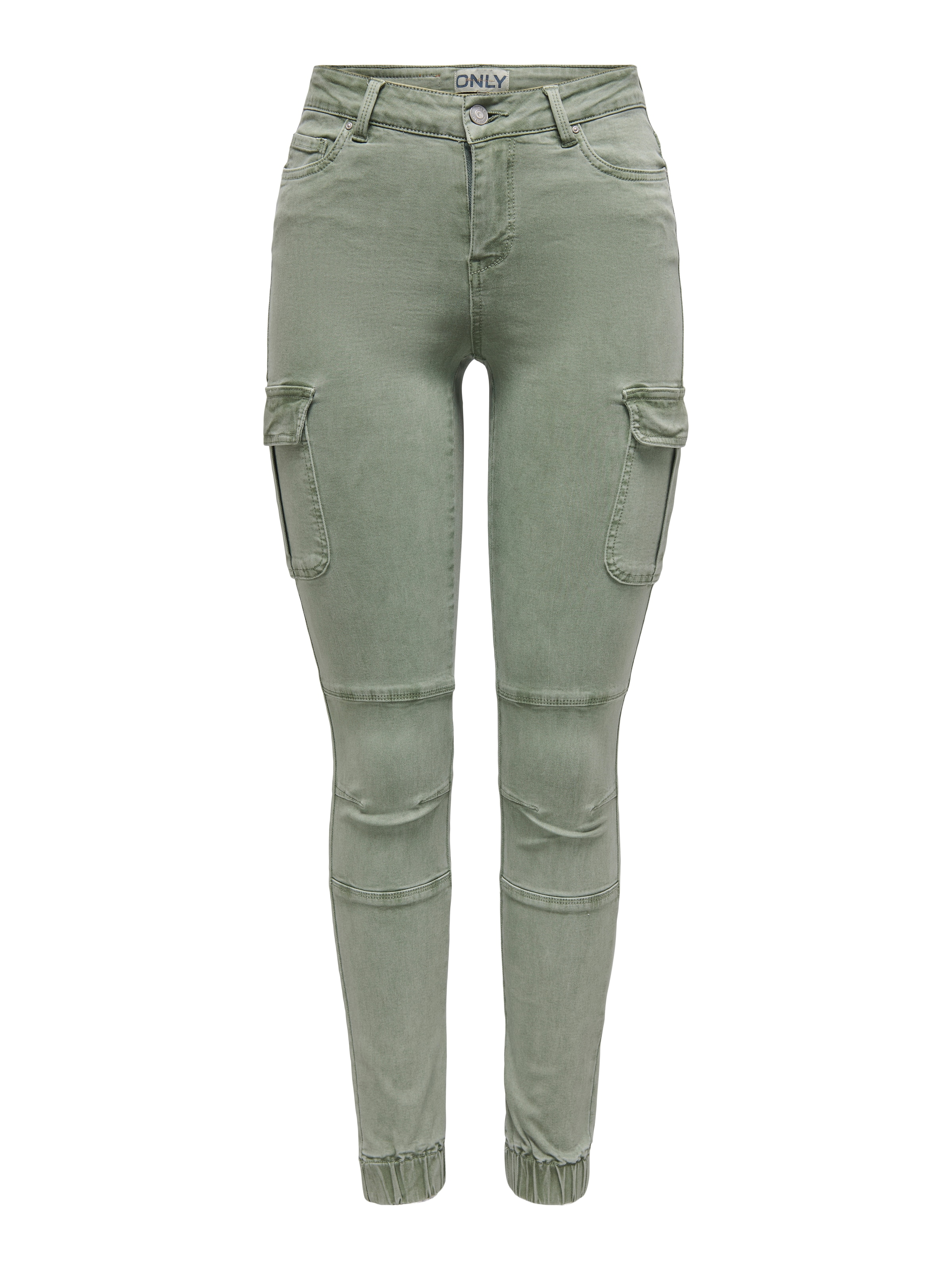Pantalon cargo 'ONLMissouri' ONLY en vert : devant