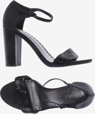 CATWALK Sandals & High-Heeled Sandals in 39 in Black: front