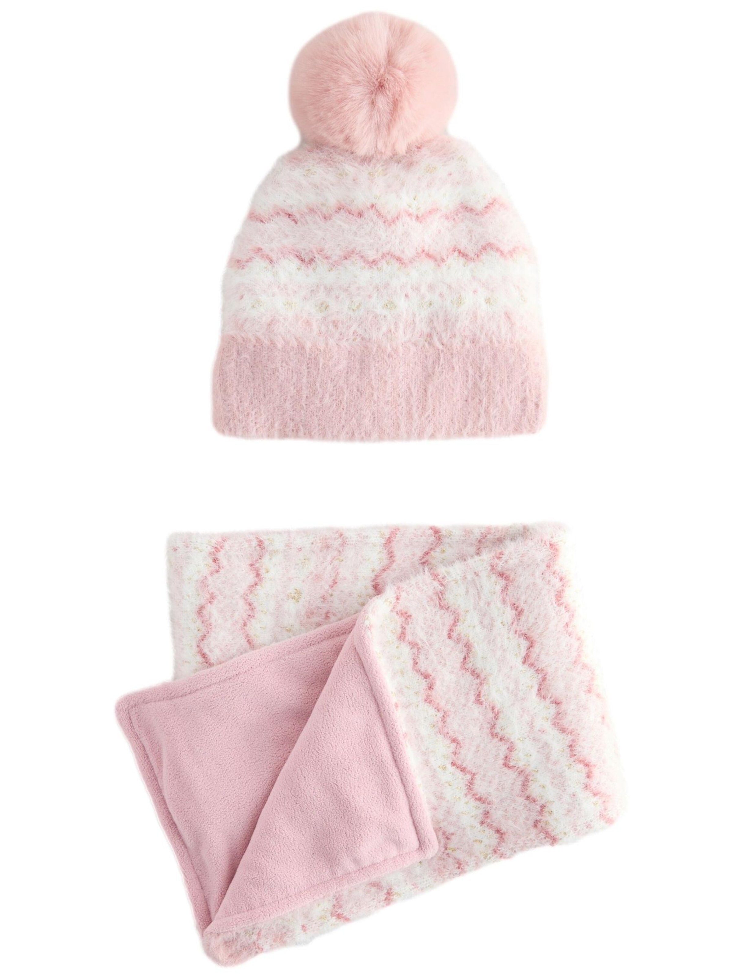 Next Sjal i pink: forside