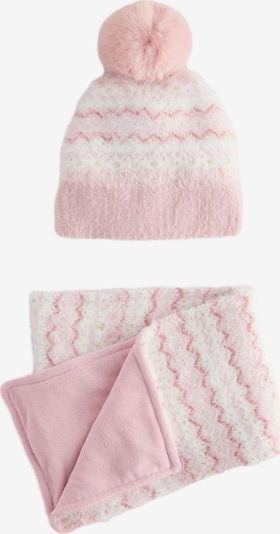 Next Шарф в Розовый / Цвет питайя / Белый, Обзор товара