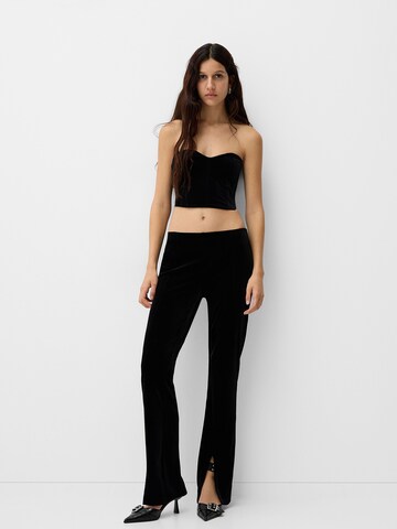 Bershka Top in Schwarz
