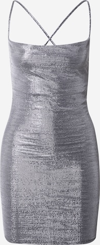 Pimkie Cocktail Dress in Silver: front