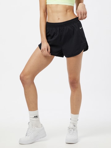 NIKE Regular Sportbroek 'Tempo Luxe' in Zwart: voorkant