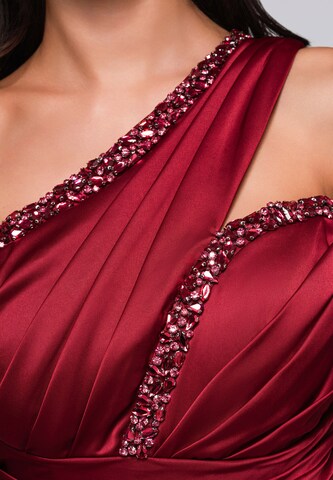 Ombre Abendkleid in Rot