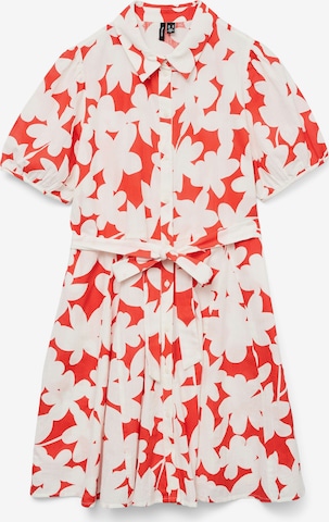Robe-chemise 'VMDicthe' VERO MODA en blanc : devant