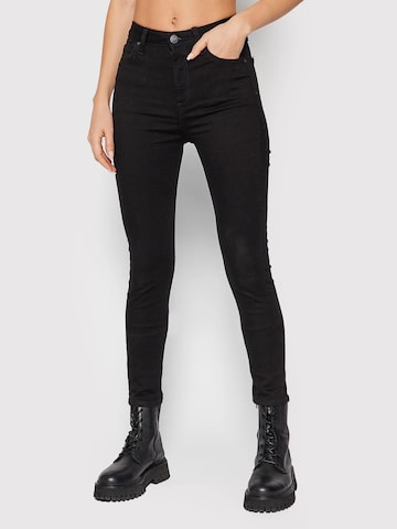 Lee Skinny Jeans 'Lee jeans ivy Zwart-25-33' in Black: front