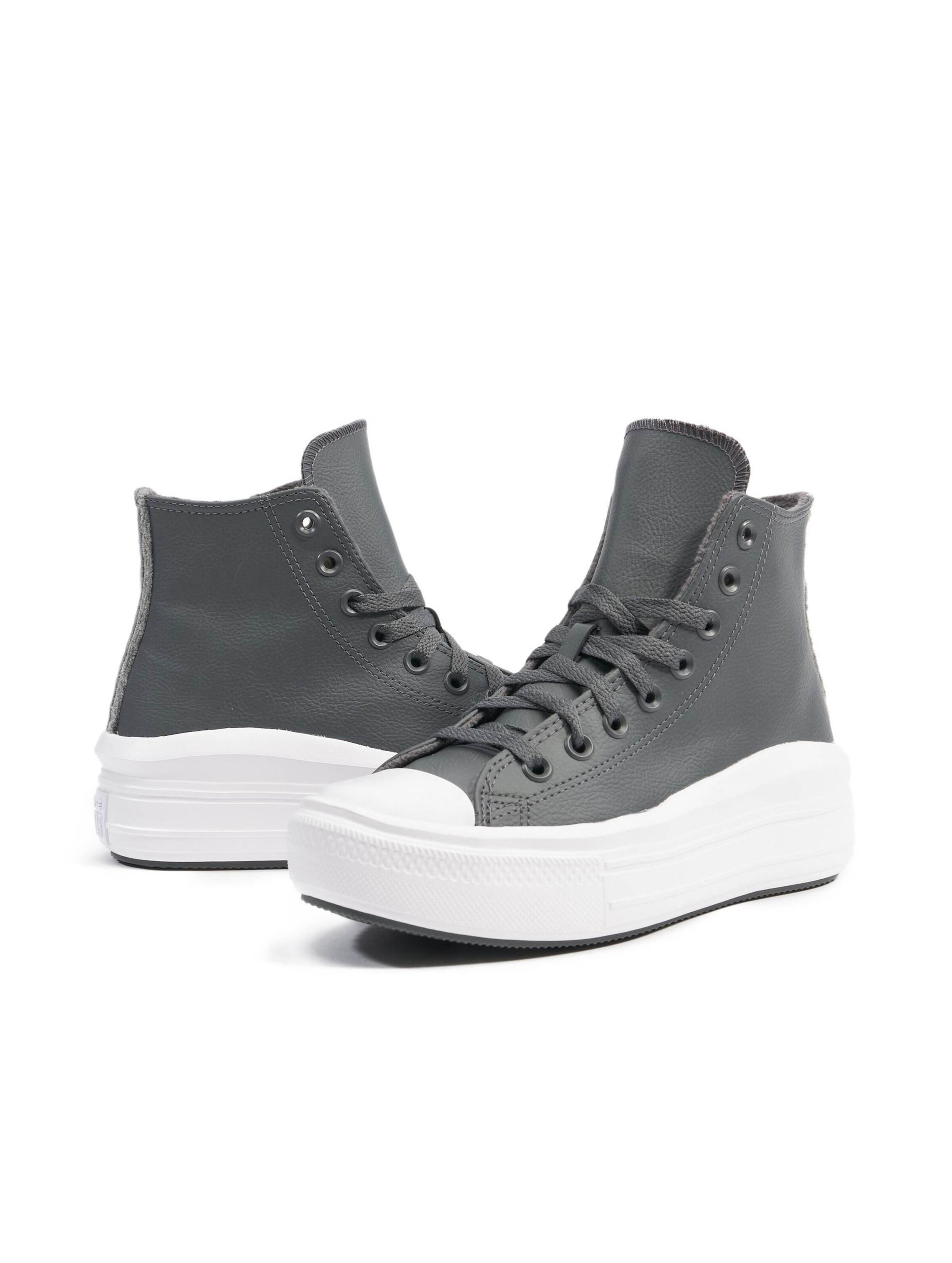 Baskets hautes 'Chuck Taylor' CONVERSE en gris