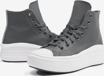 CONVERSE Sneakers hoog 'Chuck Taylor' in Grijs