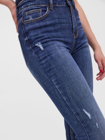 VERO MODA Flared Jeans 'SIGA' in Blau