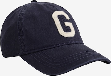 GANT - Gorra en azul: frente