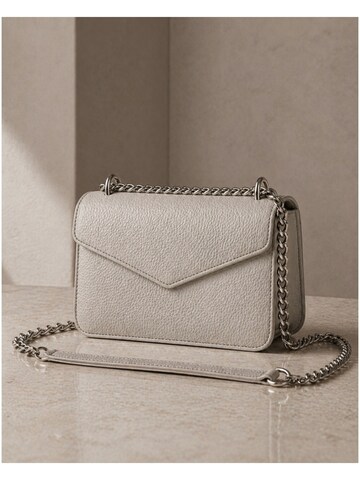 Sellenes - Bolso de hombro 'MoonS Silver' en plata