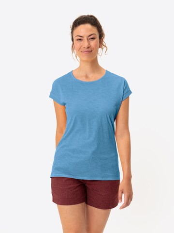 VAUDE Functioneel shirt 'W Moja T IV' in Blauw: voorkant