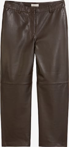 Pantalon Marc O'Polo en marron : devant