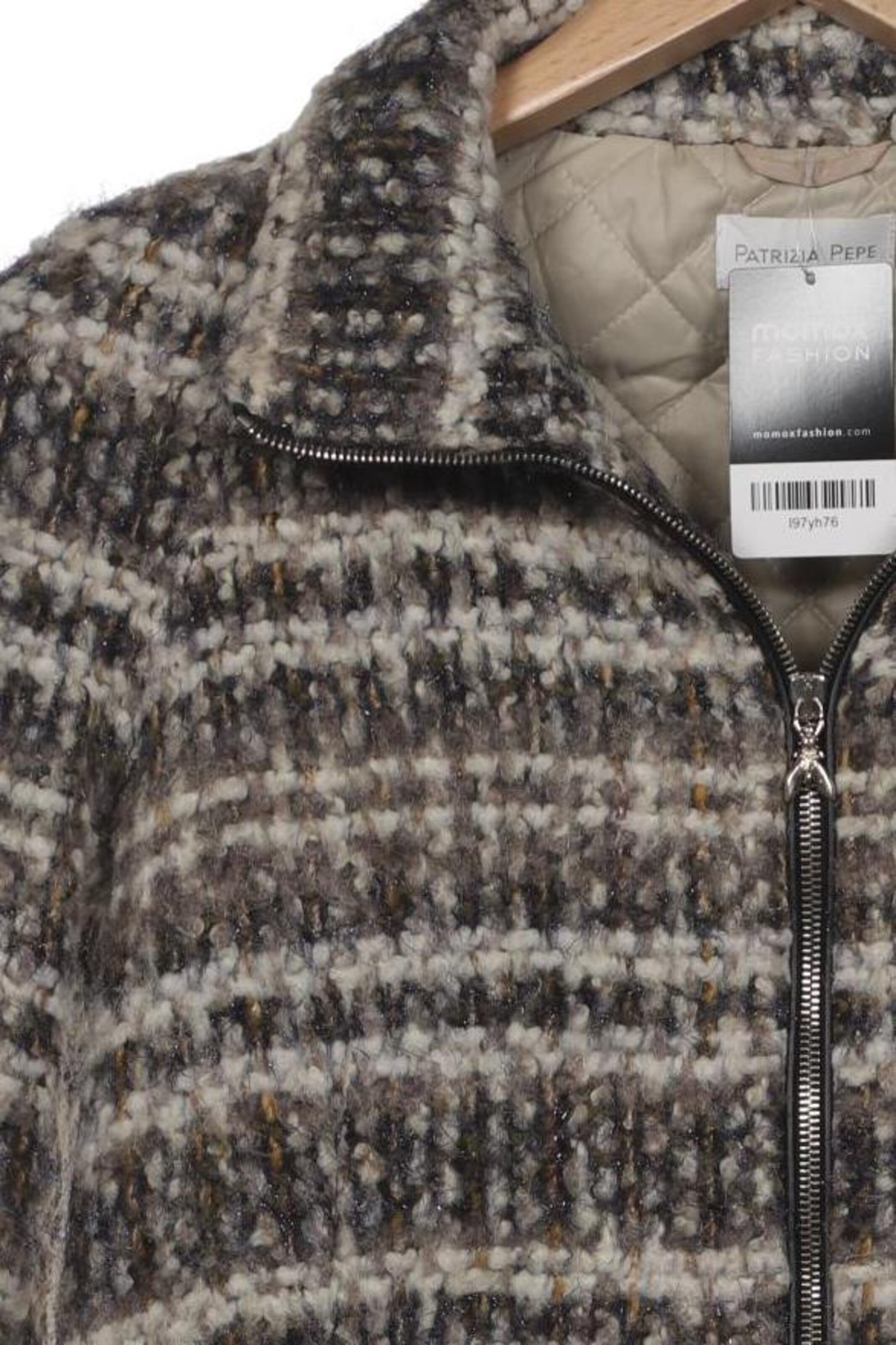 PATRIZIA PEPE Jacket & Coat in S in Grey