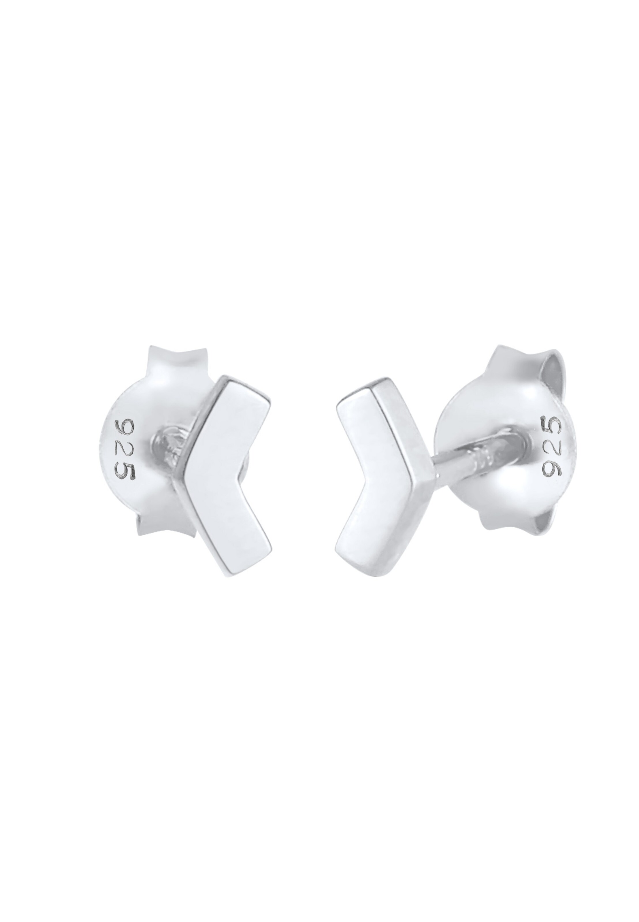 Boucles d'oreilles ELLI en argent : devant