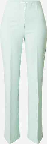 Flared Pantaloni con piega frontale 'Corinne' di SOAKED IN LUXURY in verde: frontale